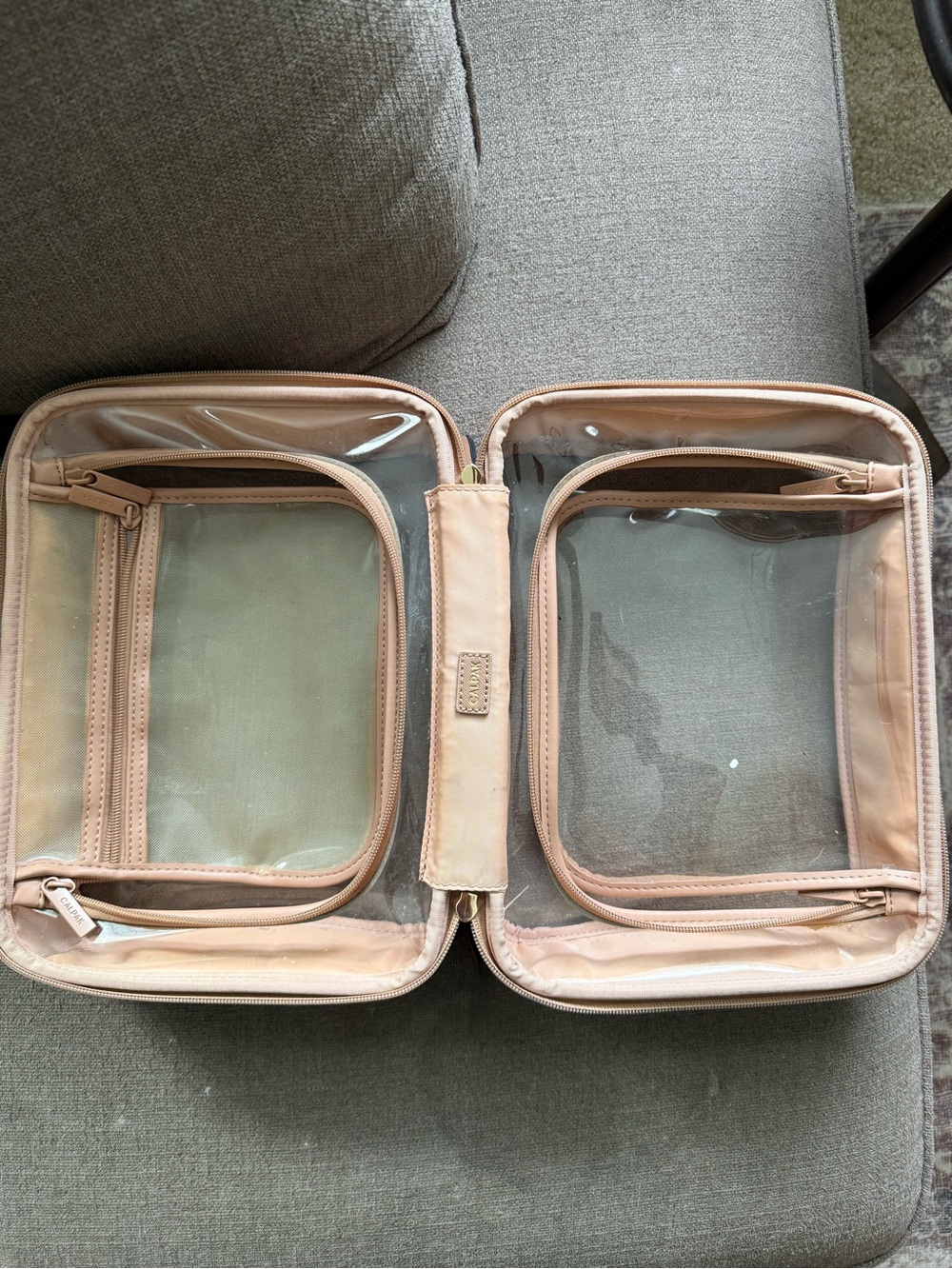 Calpak sz Large cosmetics case - Beige